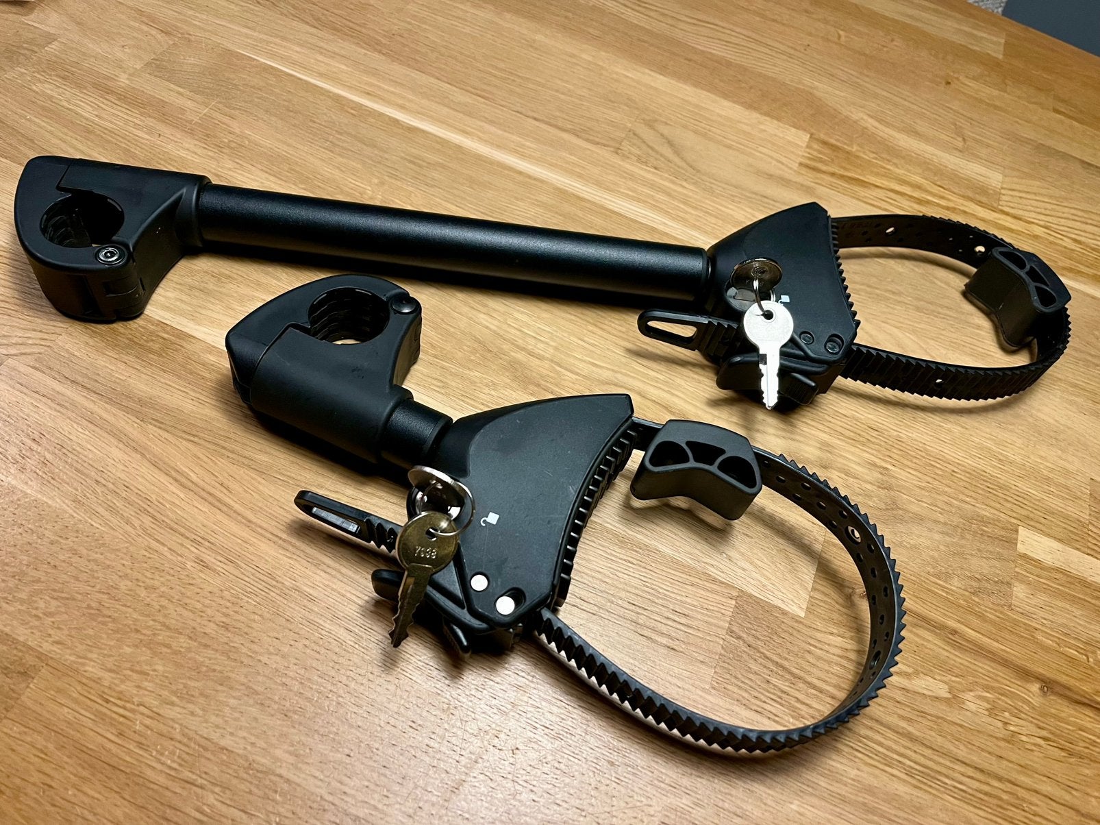 Beugels voor fietsendrager (afsluitbaar), Auto diversen, Fietsendragers, Nieuw, Fietsendrager-accessoire, 2 fietsen, Ophalen