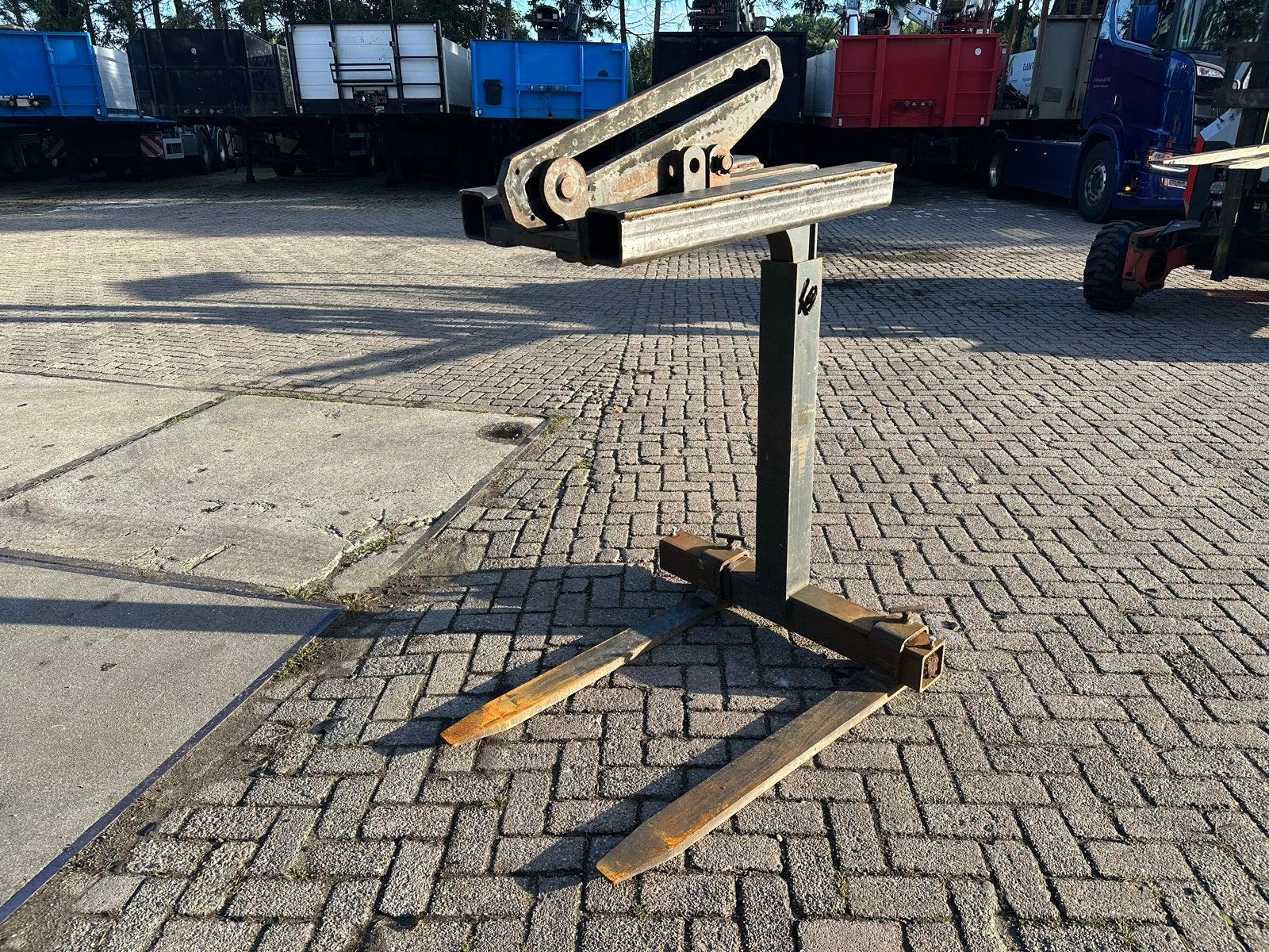 Pallethaak met klemopname, verstelbaar, 2500kg hefvermogen, Ophalen of Verzenden