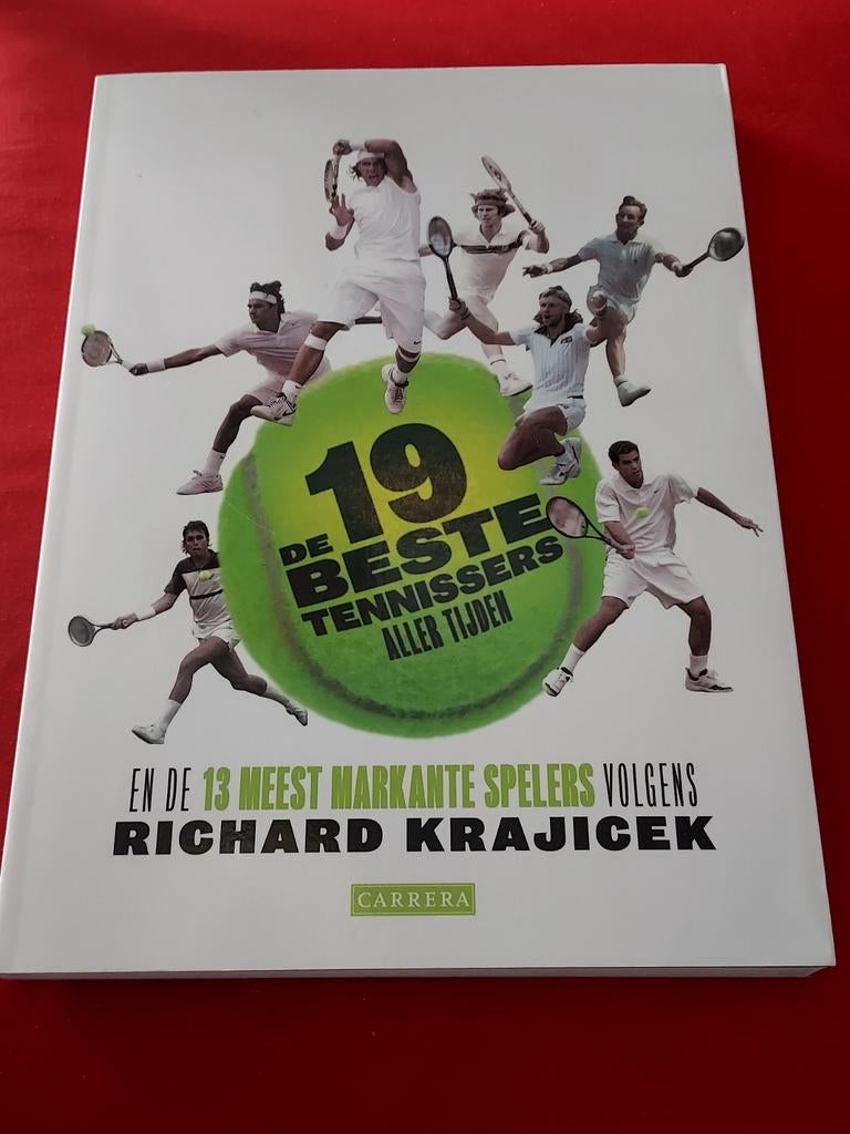 GESIGNEERD De 19 beste tennissers...  Richard Krajicek., Ophalen of Verzenden, Zo goed als nieuw, Lopen en Fietsen