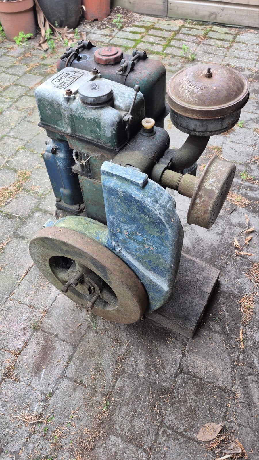 Lister Stationaire Motor., Ophalen, Gebruikt, Dieselmotor, Minder dan 1400 rpm