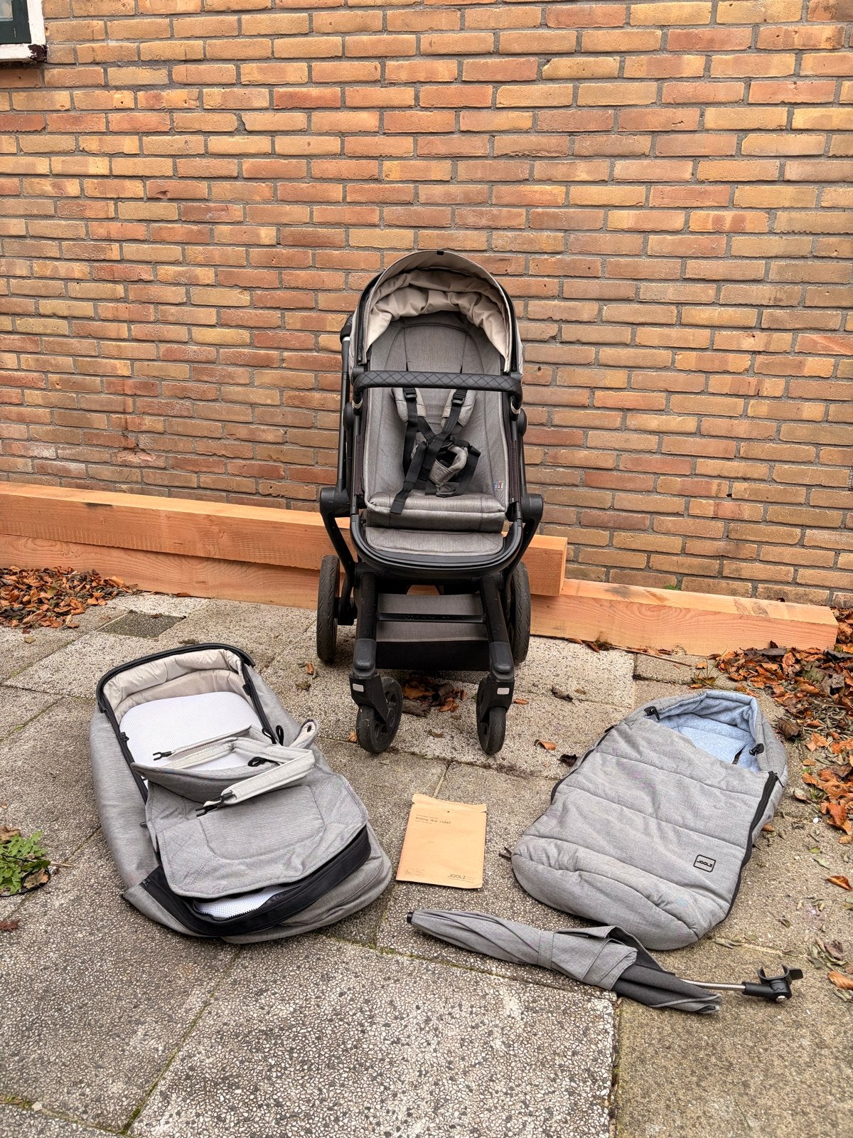Joolz Day 3 met Reiswieg en Accessoires, Ophalen, Gebruikt, Combiwagen, Met reiswieg