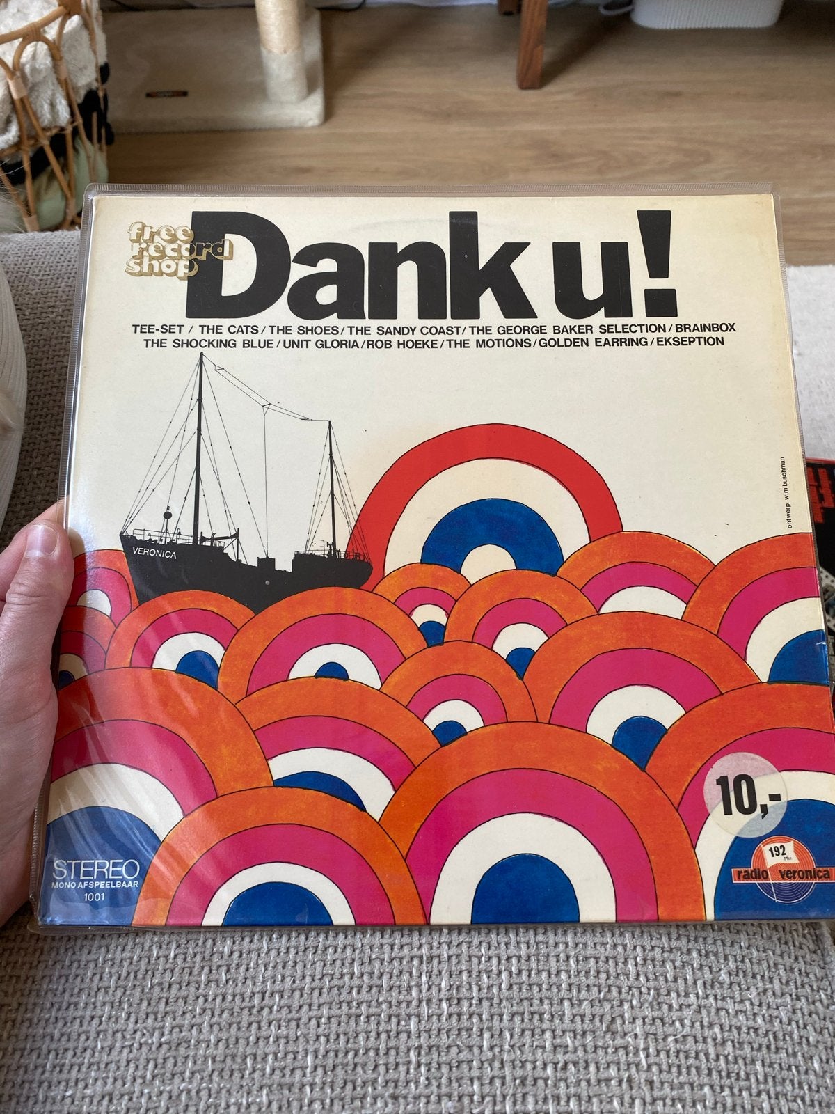 Dank u! Radio Veronica LP - Pop/Rock verzamelalbum, LP, Gebruikt, Pop, Ophalen of Verzenden