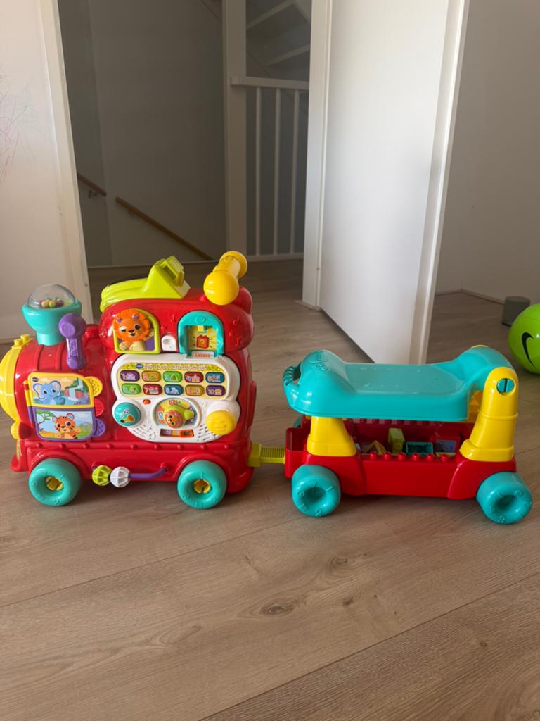 Vtech rij en leer locomotief, Kinderen en Baby's, Speelgoed | Vtech, Ophalen, Zo goed als nieuw, 6 maanden tot 2 jaar