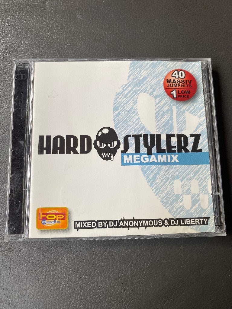 Hardstylerez Megamix CD - Mixed by DJ Anonymous & DJ Liberty, Gebruikt, Hardcore, Ophalen of Verzenden, Inclusief doosje