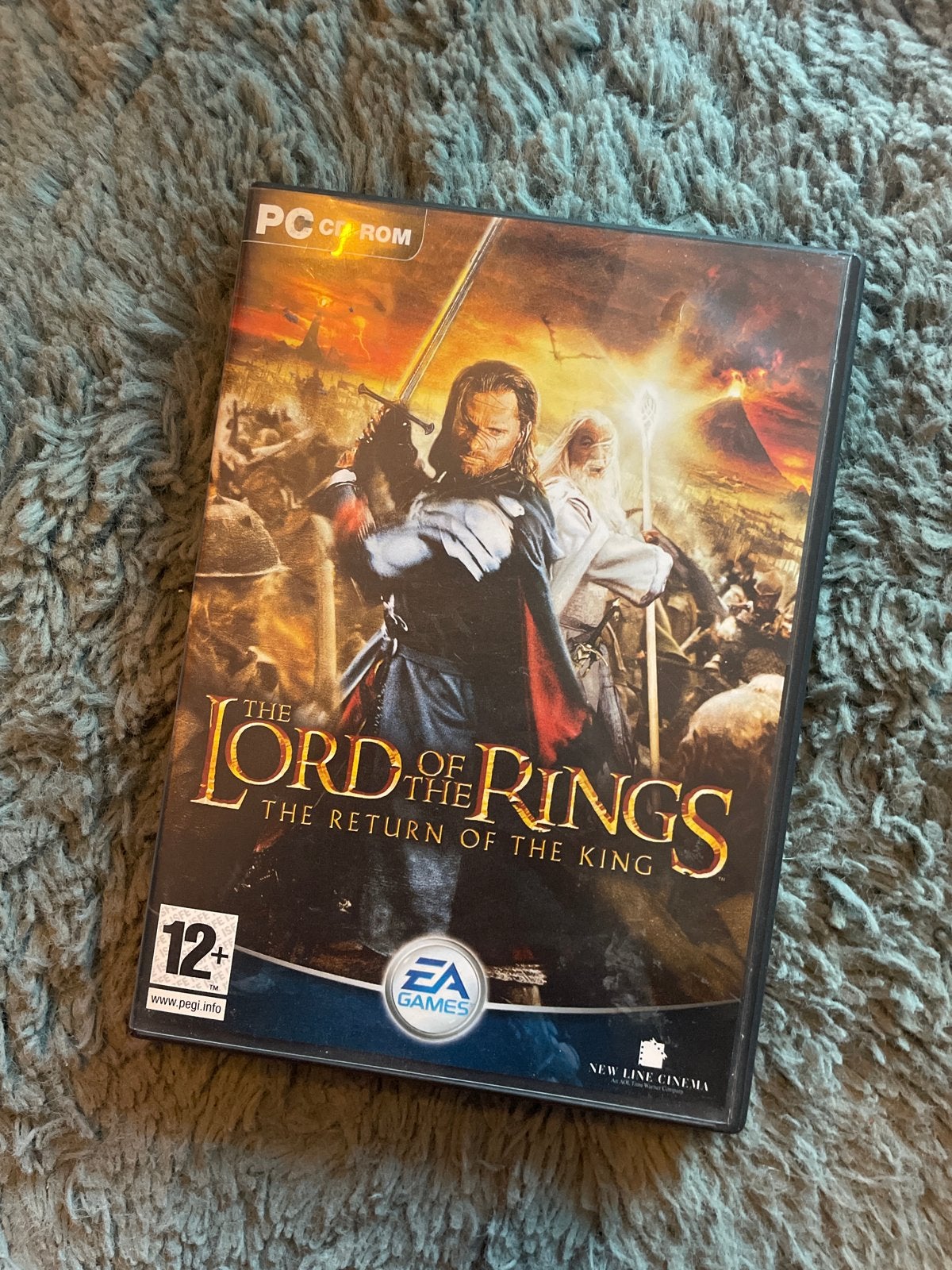The Lord of the Rings: The Return of the King PC CD-ROM, Spelcomputers en Games, Avontuur en Actie, Gebruikt, 1 speler, Ophalen of Verzenden