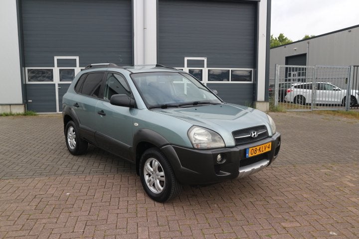 Hyundai Tucson 2.0i Dynamic Cross (bj 2010), Stof, Gebruikt, Zwart, 4 cilinders