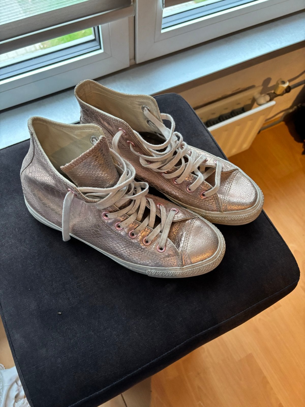 Roze Converse All Star sneakers - Maat 41, Ophalen of Verzenden, Gedragen, Roze, Sneakers of Gympen