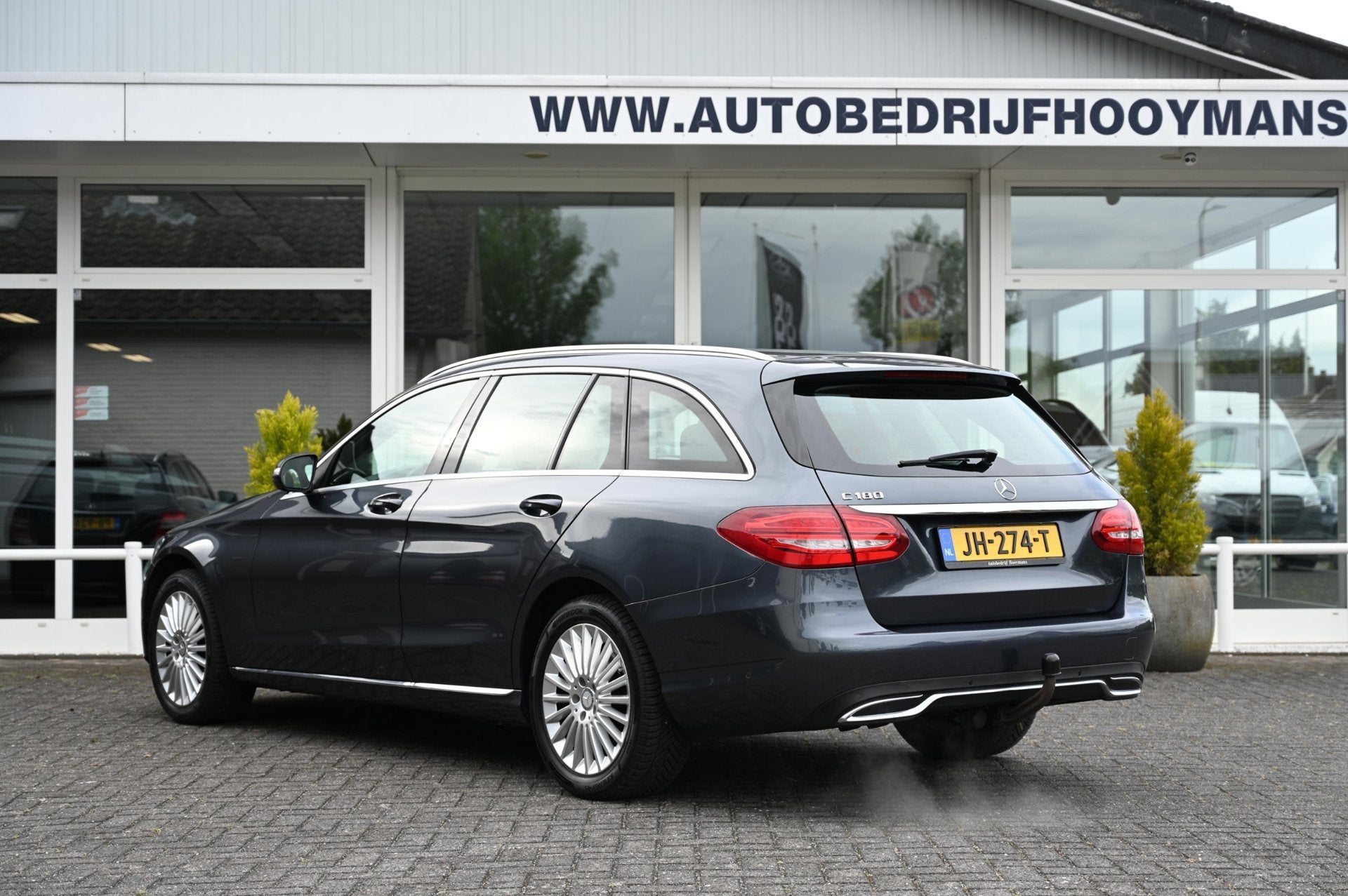 Mercedes-Benz C-klasse Estate 180 Exclusive Ambition Trekhaa, Automaat, Leder en Stof, 1595 cc, Lease