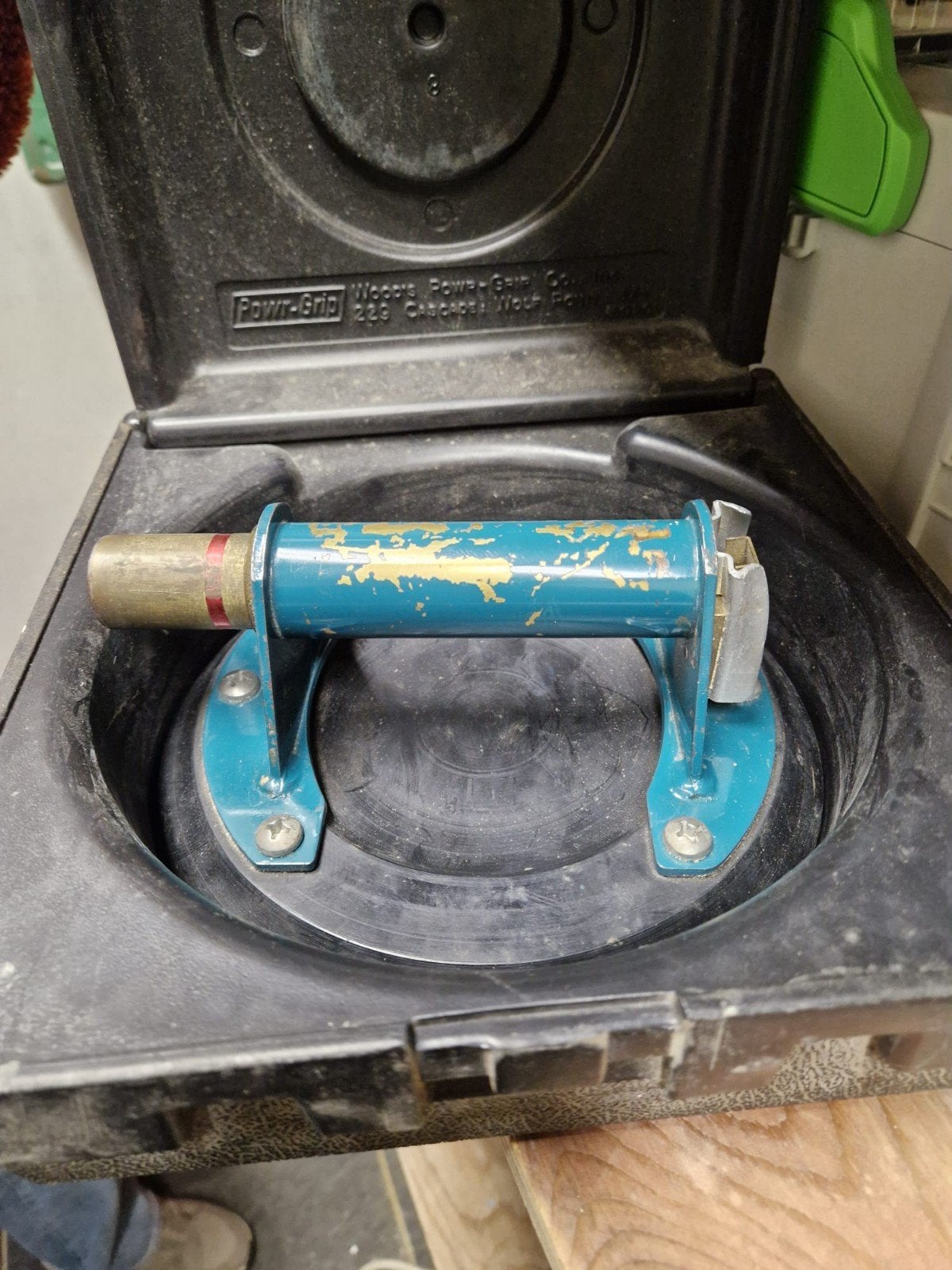 Powr-Grip vacuümzuignap voor glas en tegels, Ophalen, Gebruikt, Overige typen, Overige merken
