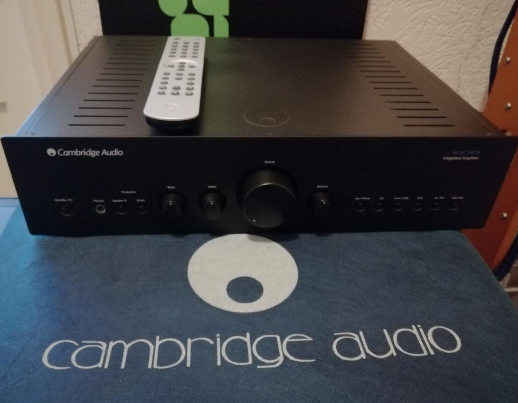 Cambridge Audio Azur 540A stereo amplifier 540, Overige merken, Ophalen of Verzenden, Zo goed als nieuw, 60 tot 120 watt
