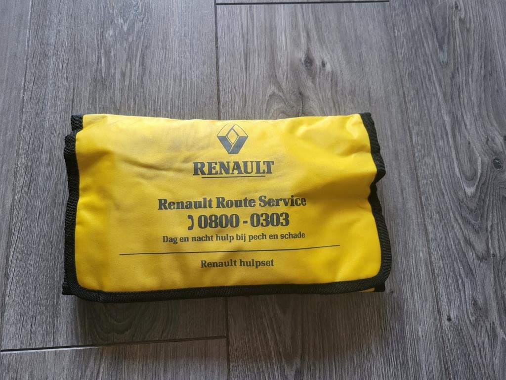 Vintage Renault pechhulp set incl. camera - Nieuw, Auto diversen, Ophalen of Verzenden, Nieuw
