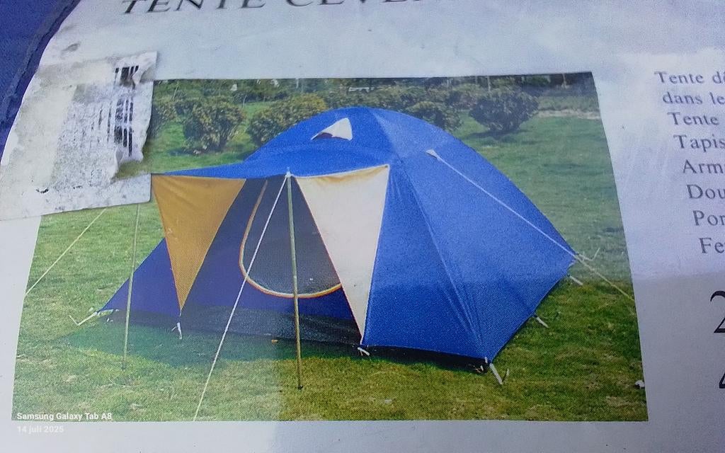Tent, Caravans en Kamperen, Ophalen of Verzenden, Zo goed als nieuw, Tot en met 2