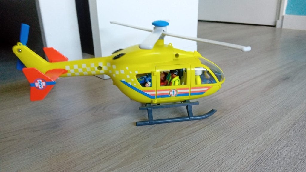 Playmobiel Trauma Helikopter, Ophalen of Verzenden, Zo goed als nieuw
