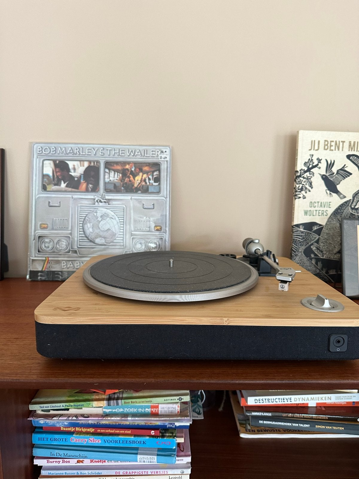 House of Marley Stir It Up Platenspeler, Audio, Tv en Foto, Platenspelers, Gebruikt, Platenspeler, Overige merken, USB-aansluiting
