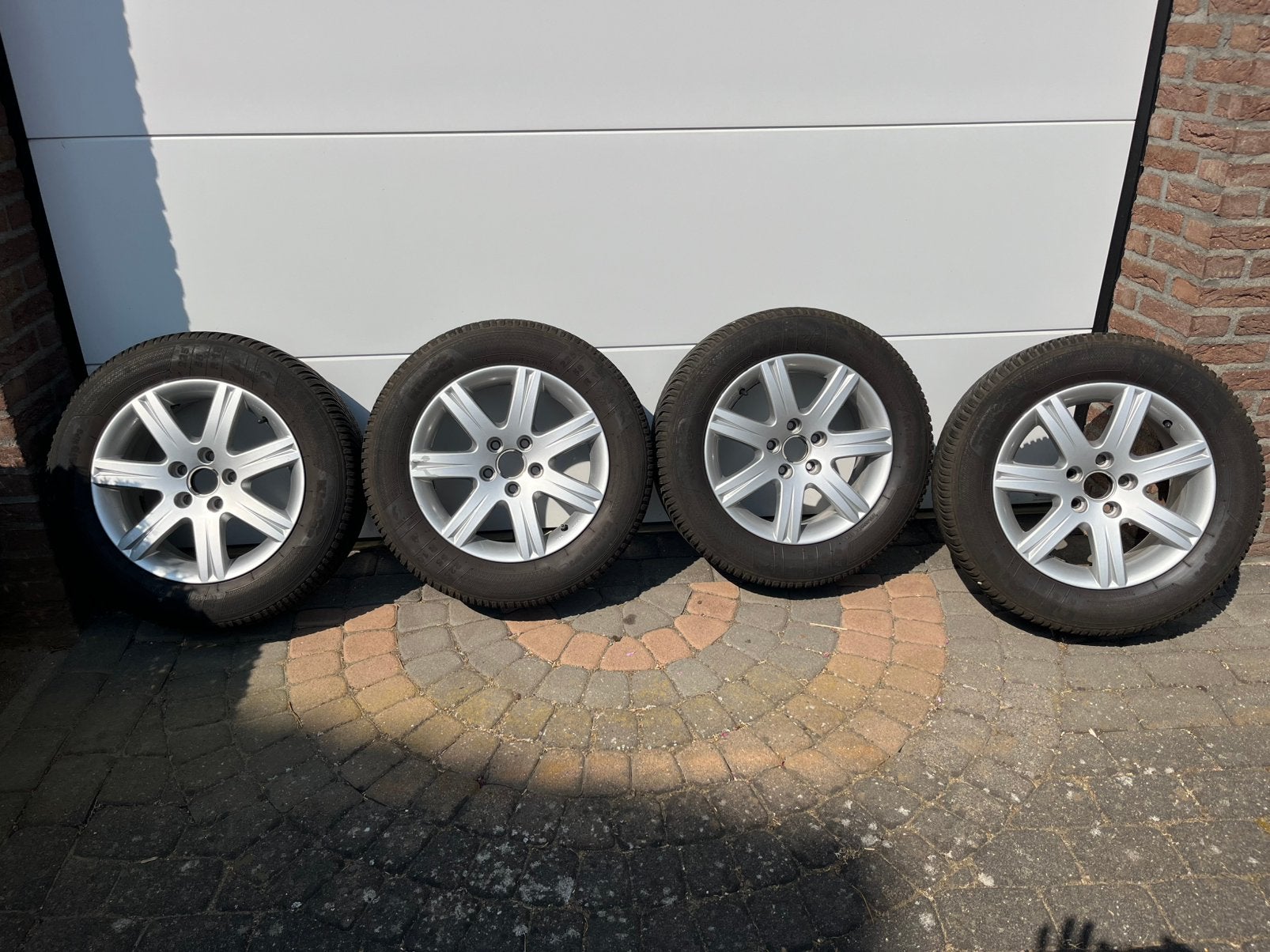 Velgenset 16” winterbanden VW / AUDI, Auto-onderdelen, Banden en Velgen, Ophalen, Gebruikt, 16 inch, Banden en Velgen