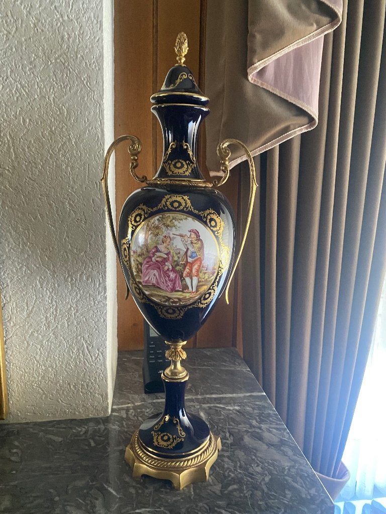 Schouwstuk Limoges, Ophalen, Antiek, Analoog, Zo goed als nieuw