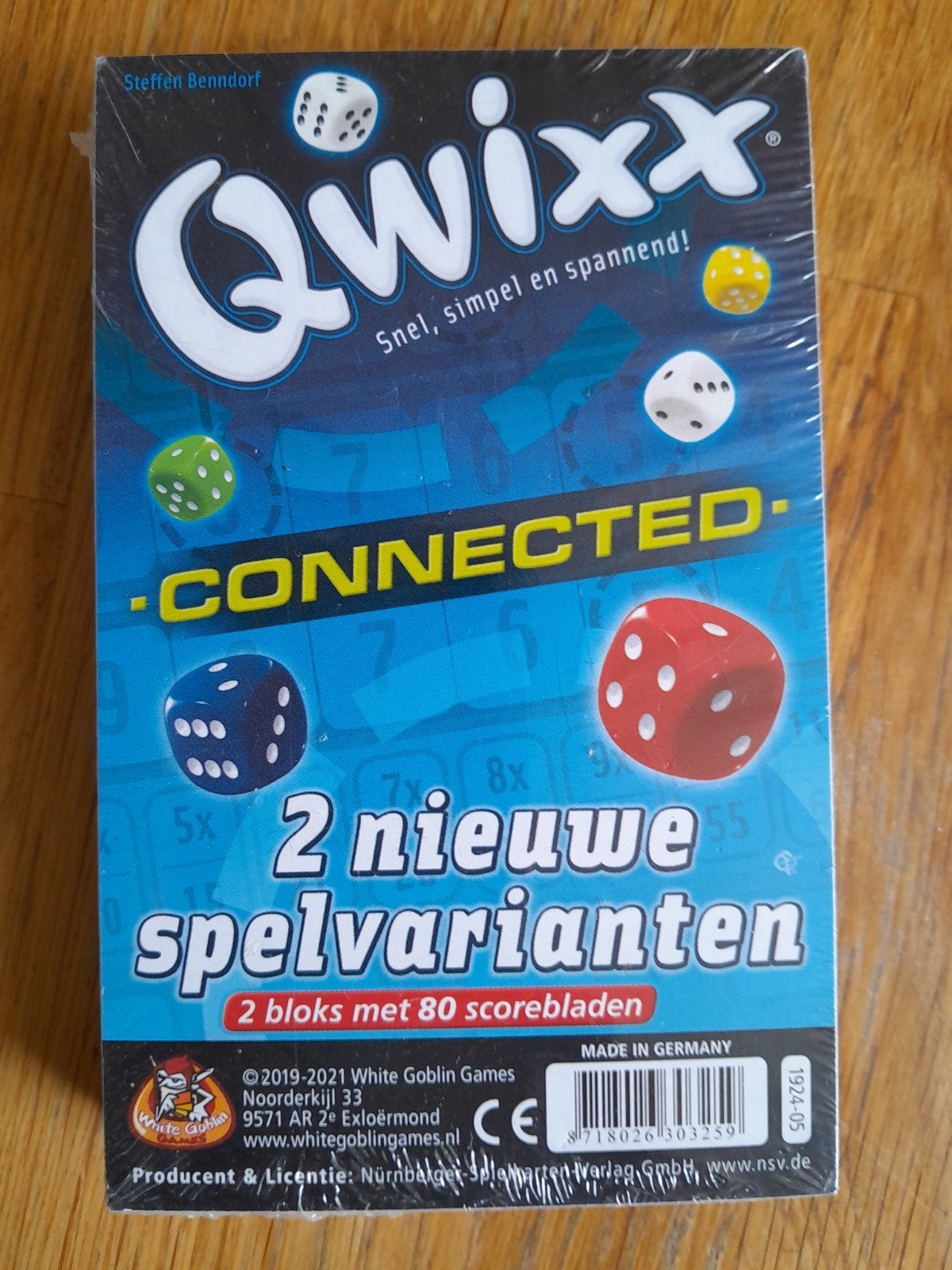 Qwixx scoreblok nieuw ~ Connected, Ophalen of Verzenden, Nieuw, 999-games