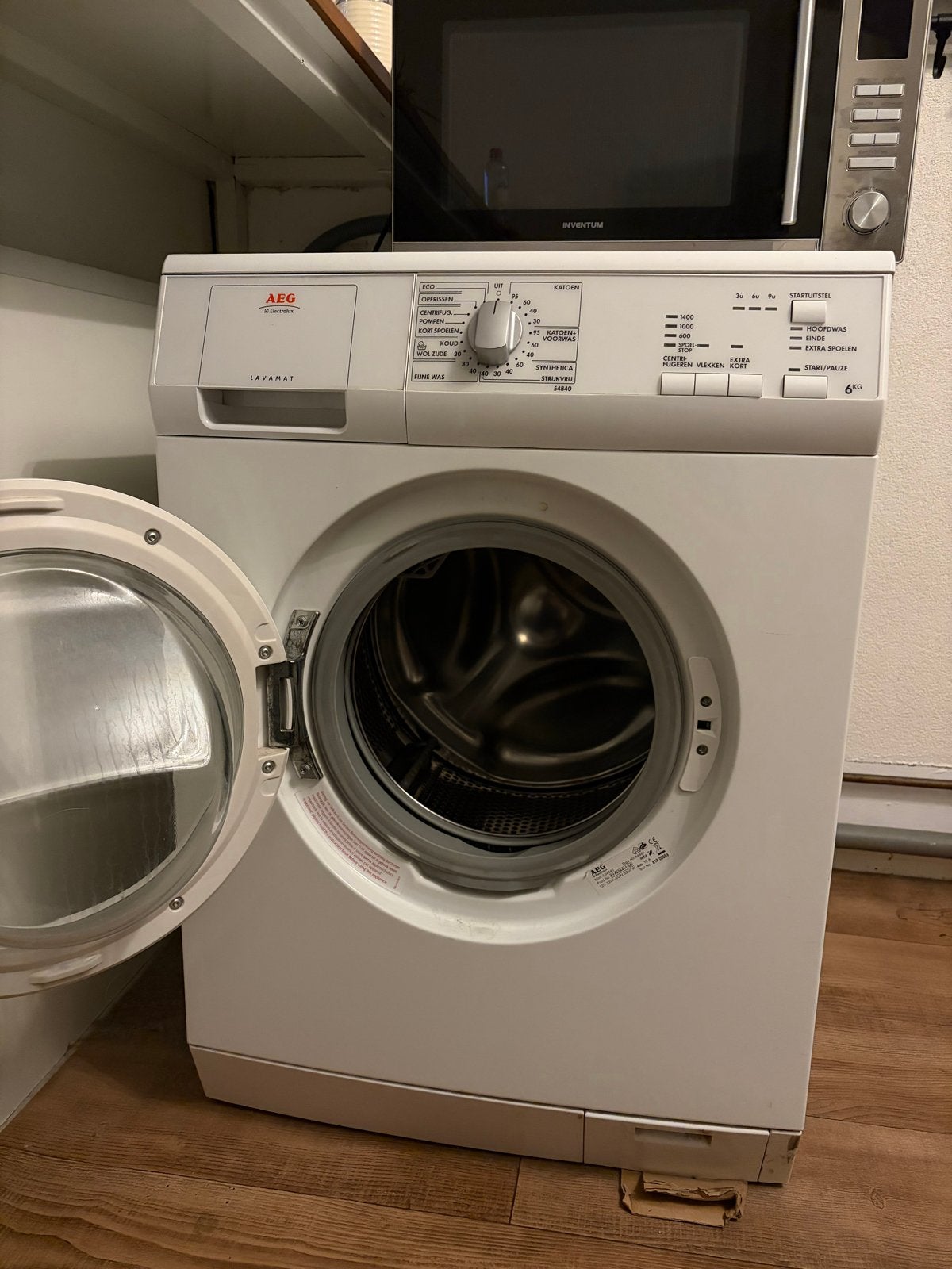 AEG Lavamat Wasmachine - Prima Staat, Witgoed en Apparatuur, 6 tot 8 kg, Ophalen, Gebruikt, Voorlader