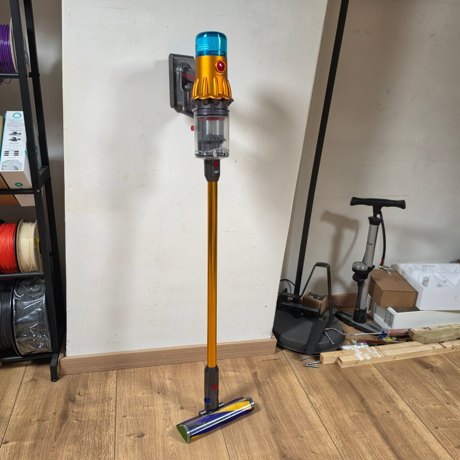 Dyson V12 Slim Absolute - Steelstofzuiger, Zo goed als nieuw, Dyson, Reservoir, Steelstofzuiger