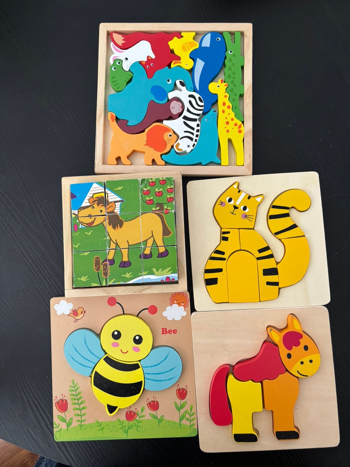Kinder legpuzzels, Ophalen, Minder dan 10 stukjes, Zo goed als nieuw, 6 maanden tot 2 jaar