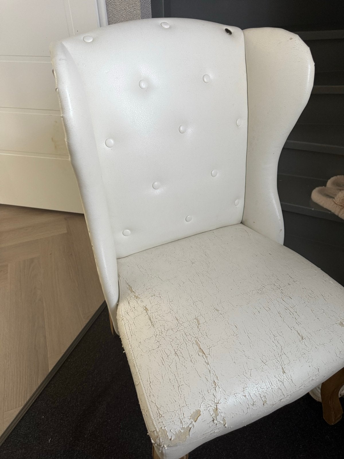 3 Rivièra Maison eetkamerstoelen, Huis en Inrichting, Ophalen, Overige materialen, Gebruikt, Drie