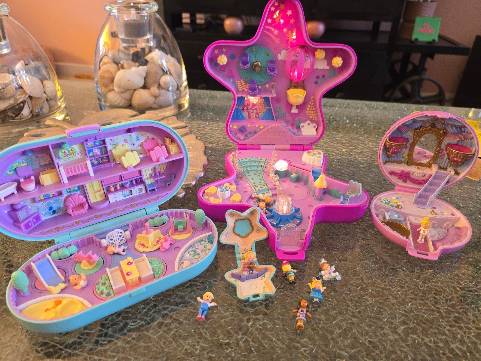 Vintage polly pocket set 1992/1993, Ophalen of Verzenden, Zo goed als nieuw