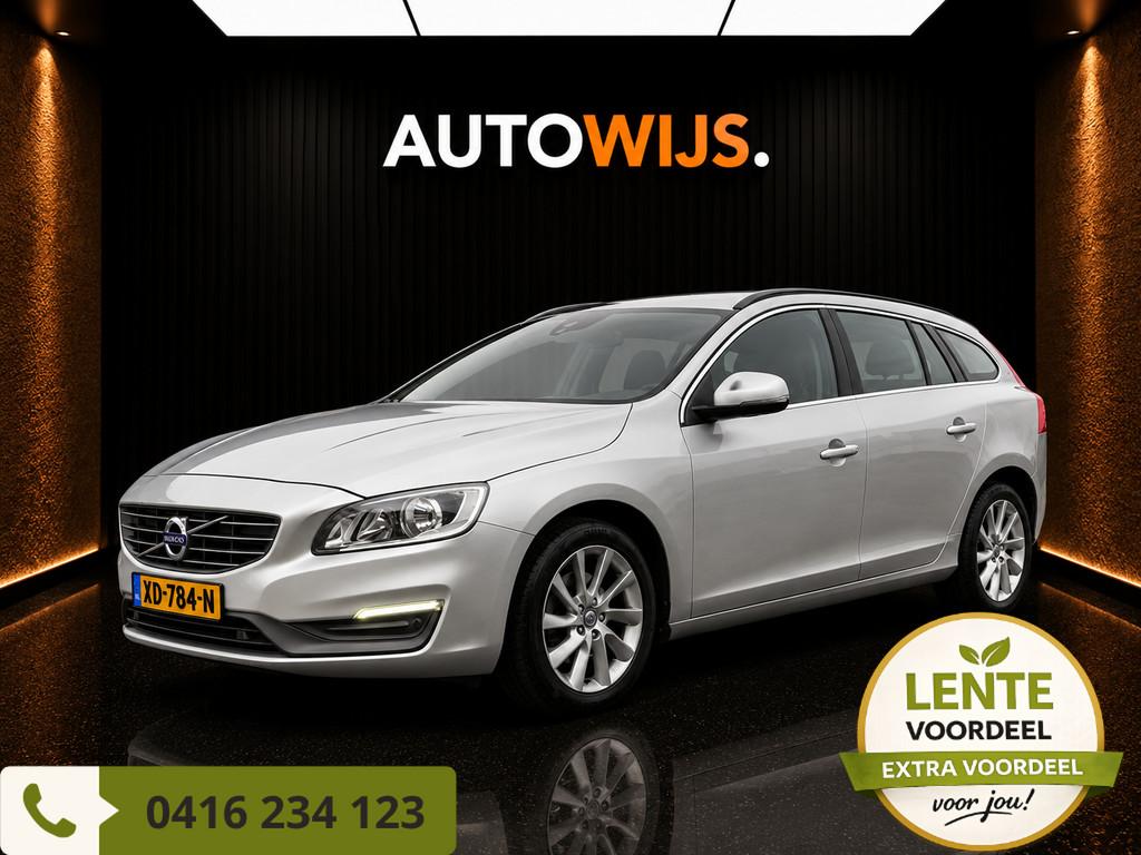 Volvo V60 1.6 D2 R-Design|Navi|102DKM|Goed onderhouden, Auto's, Volvo, Voorwielaandrijving, Euro 5, Stof, Gebruikt