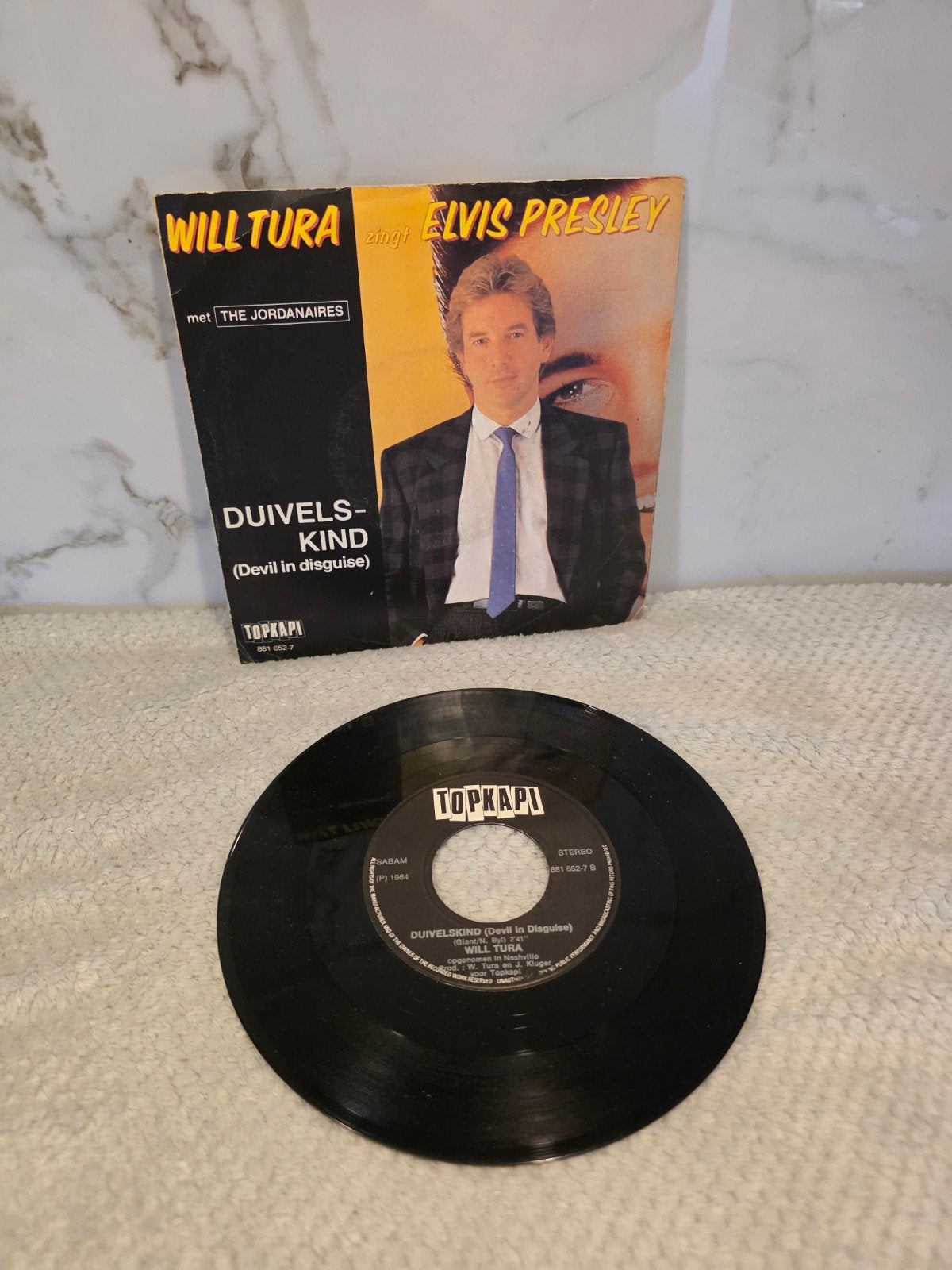 Will Tura – In The Ghetto 7", Ophalen of Verzenden, Gebruikt, 7 inch, Pop