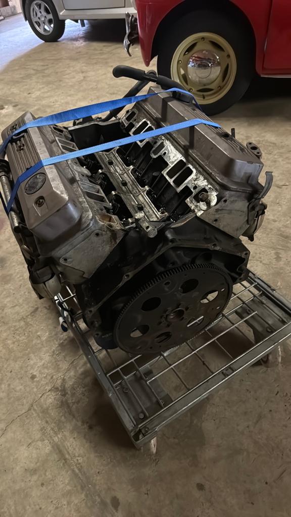 Moter Corvette c4.  5.7 tpi., Ophalen