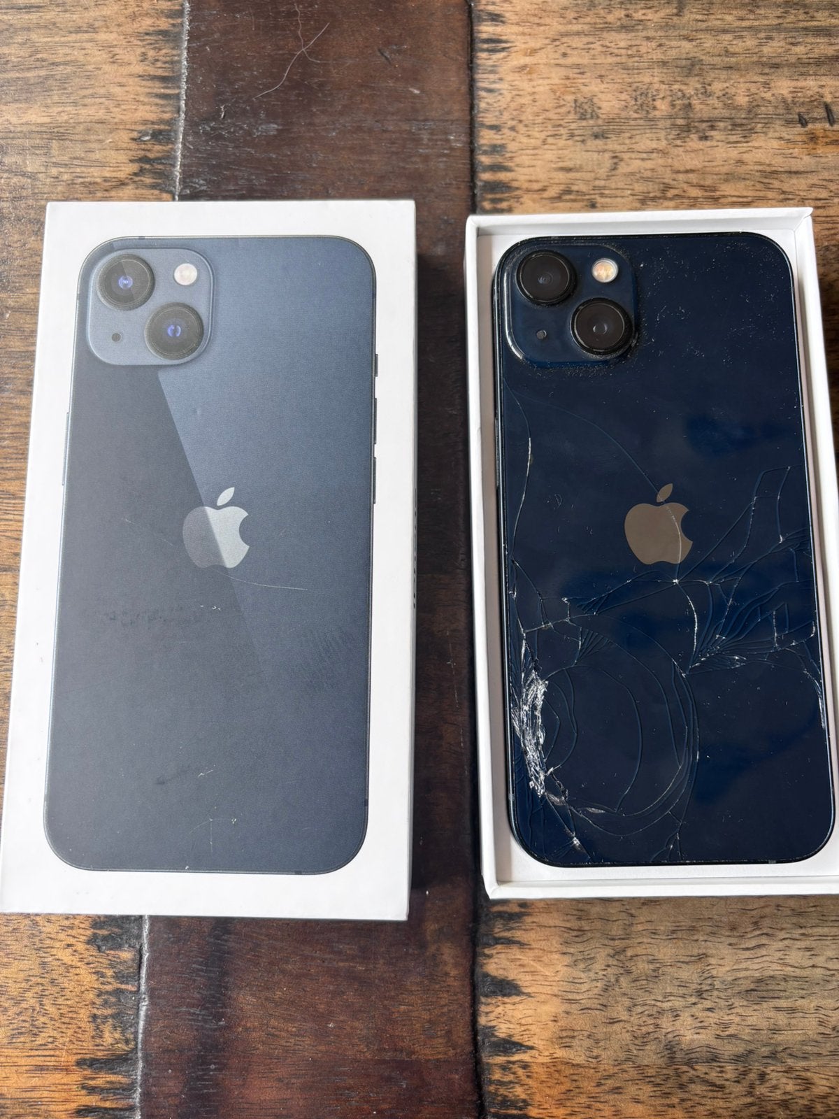 Iphone 13 kappote achterkant te koop, Telecommunicatie, Verzenden, Zo goed als nieuw, 128 GB, IPhone 13