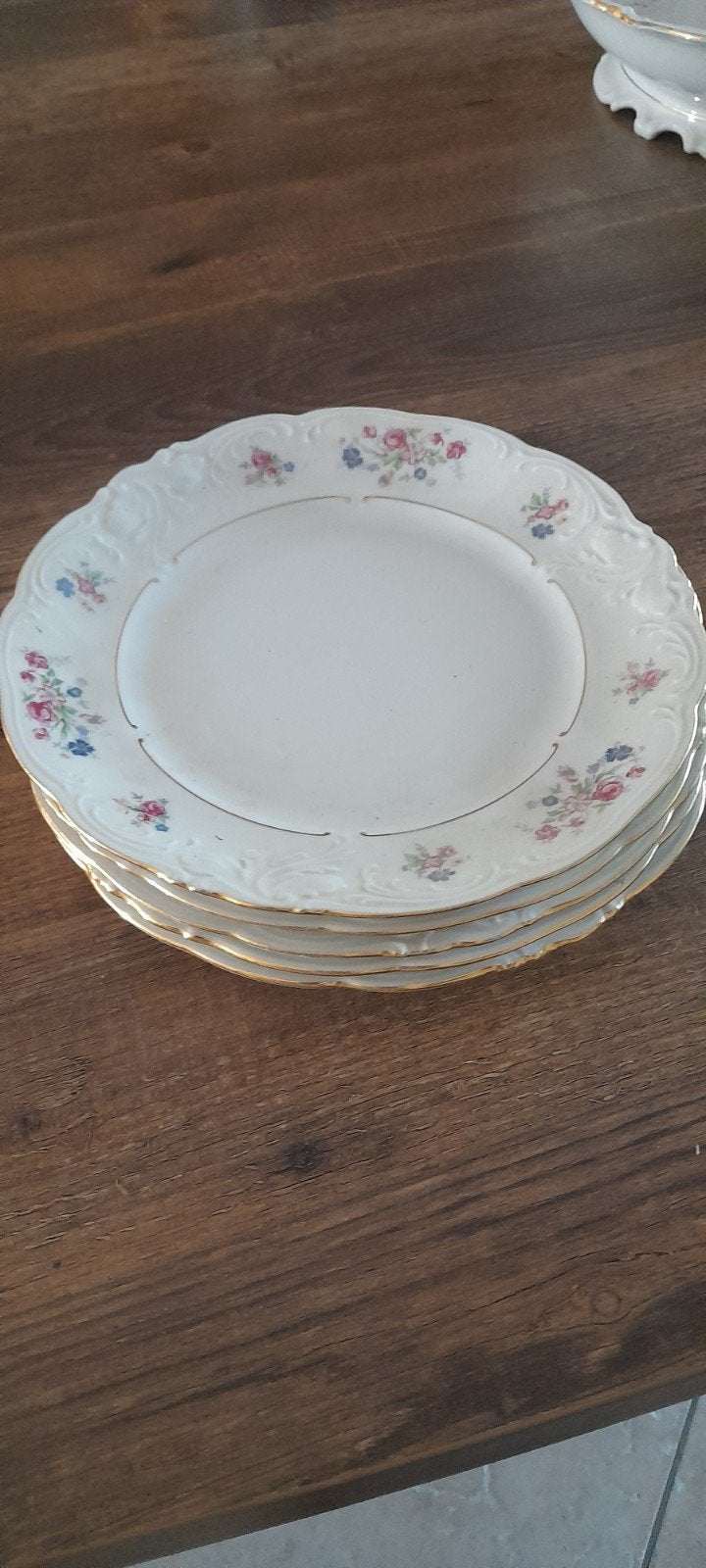 5 delig servies merk KPM (made in poland), Ophalen