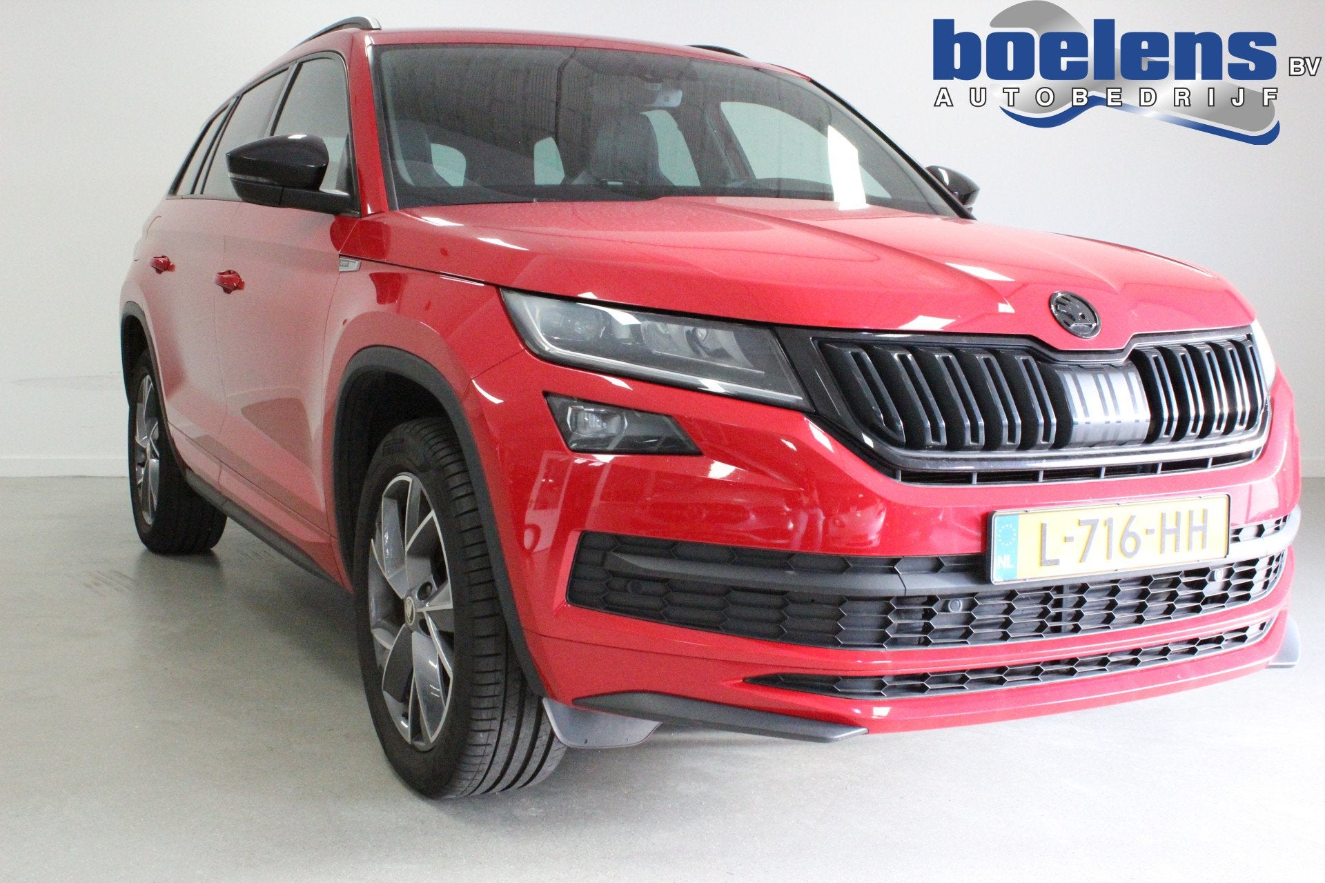 Skoda Kodiaq 1.5 TSI Sportline Business 7p. | STOEL+STUUR/VE, Auto's, Voorwielaandrijving, Dealer onderhouden, 4 cilinders, 150 pk