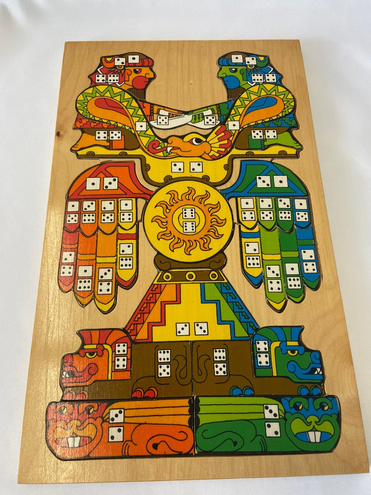 Simplex king of the sun spelbord / puzzel, Ophalen of Verzenden, 10 tot 50 stukjes, Gebruikt, 6 jaar of ouder
