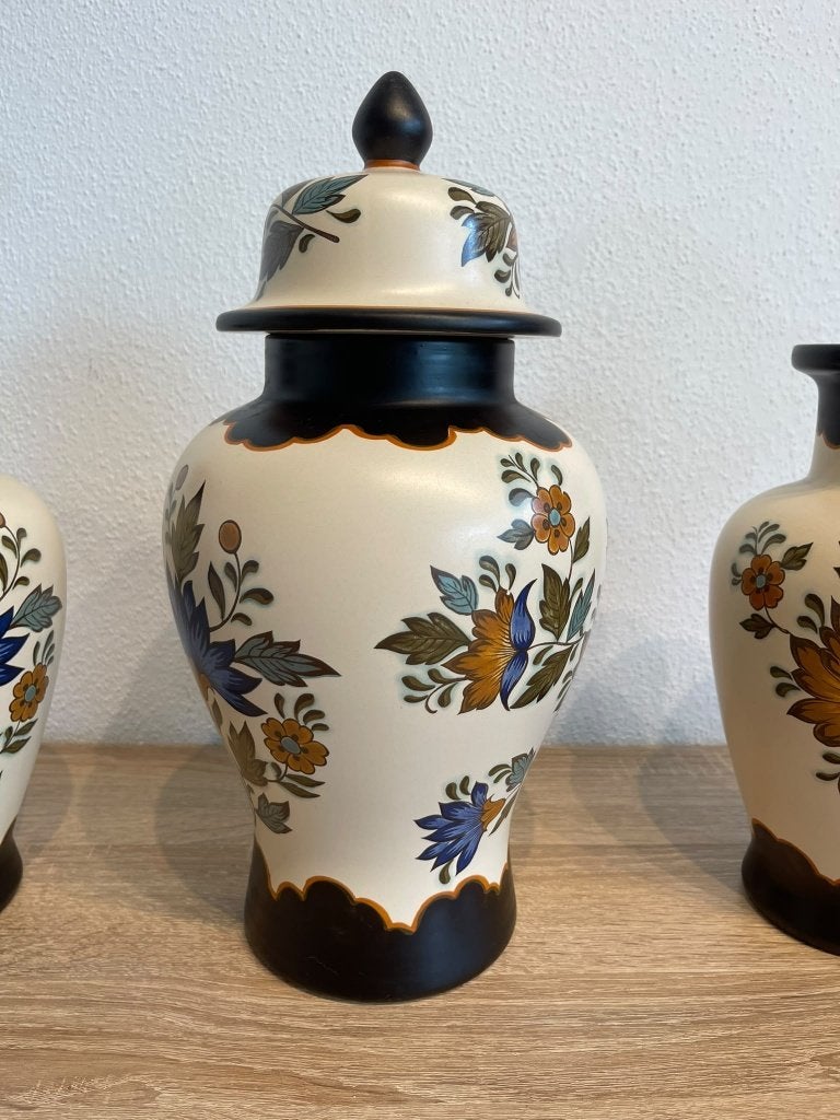 Flora Gouda op z’n mooist, puntgaaf kaststel mét certificaat, Ophalen of Verzenden