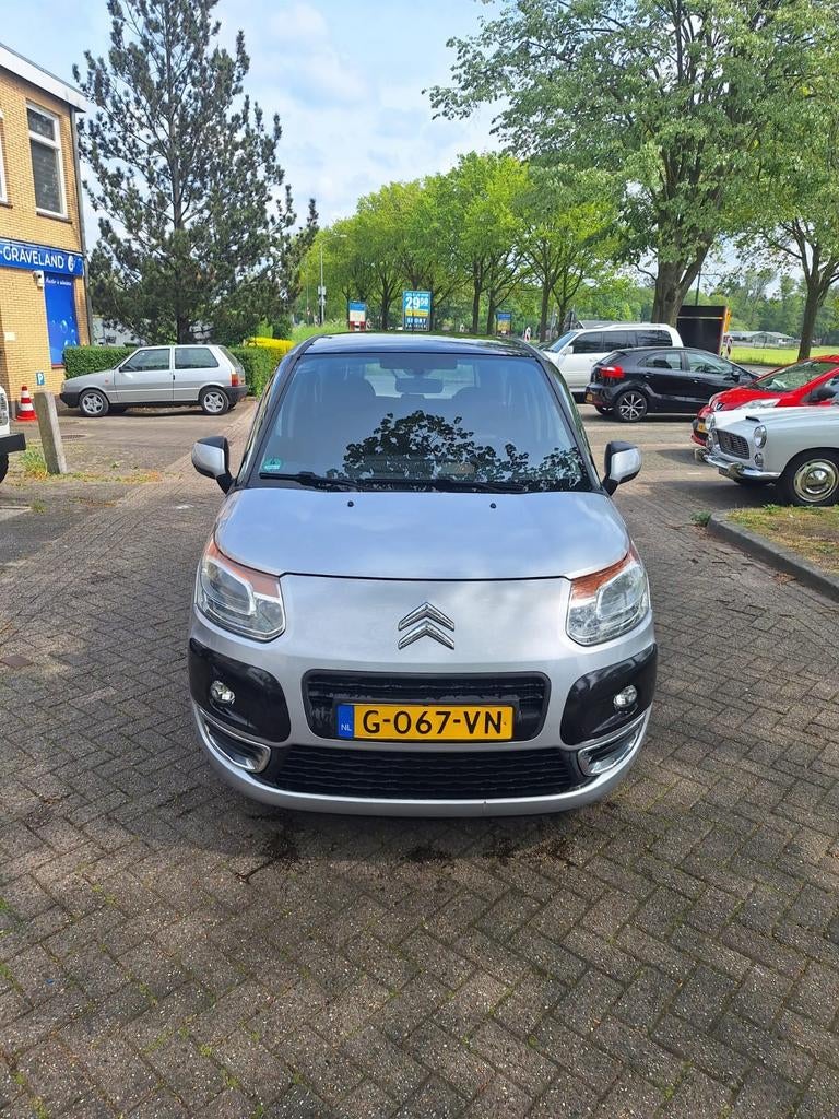 Citroën C3 Picasso 1.4 VTI 2010 Grijs, Auto's, Voorwielaandrijving, Zwart, Bedrijf, 1397 cc