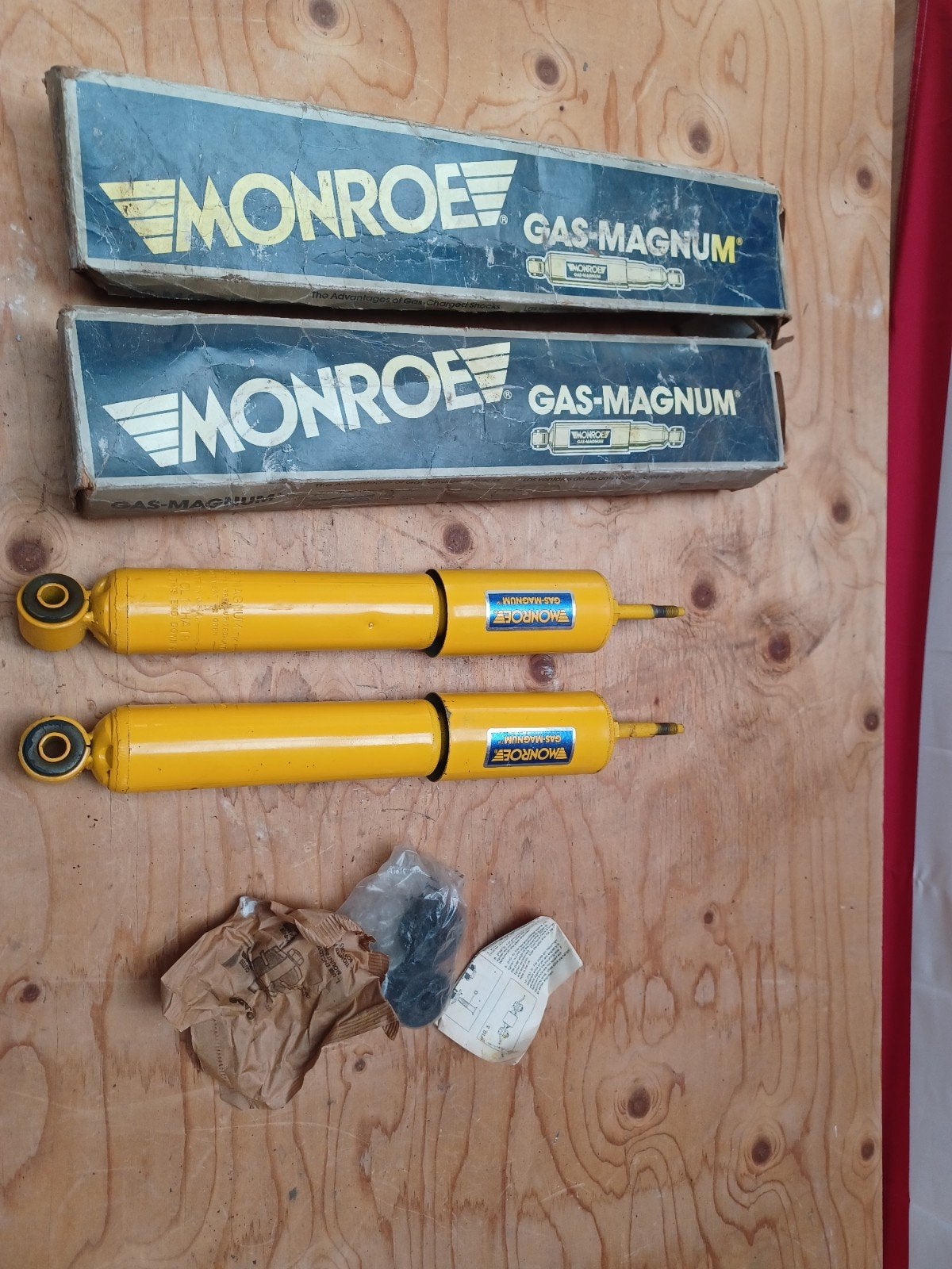Monroe Ford F100 schokbrekers, Ophalen, Overige typen