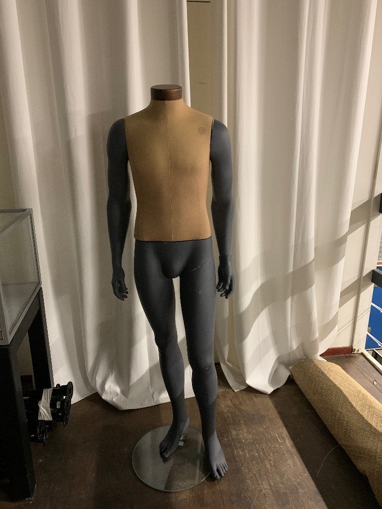 Mannequin man, Ophalen, Gebruikt, Paspop