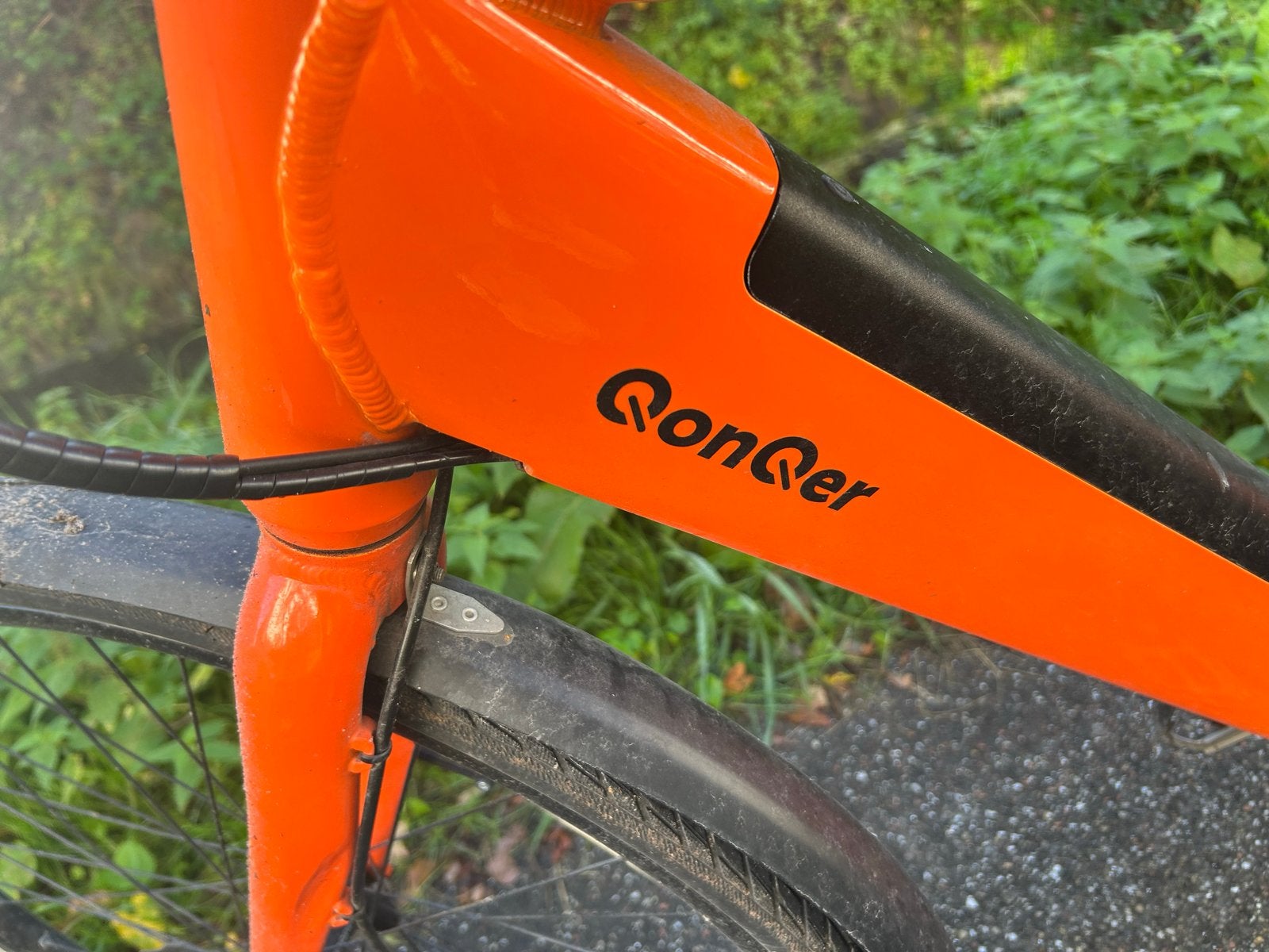 Lichtgewicht Conqer e-bike, Gebruikt, 51 tot 55 cm, 50 km per accu of meer, Ophalen
