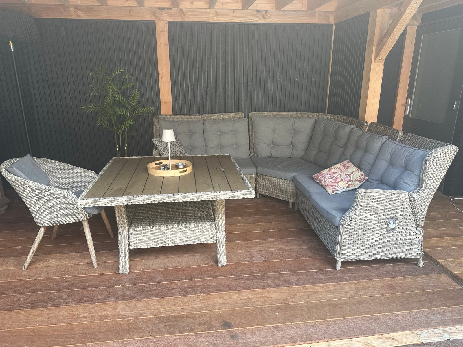 Garden Collections New Castle -, Tuin en Terras, Ophalen of Verzenden, Aluminium, Hocker