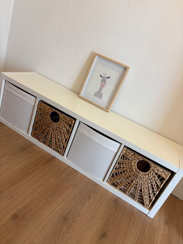 IKEA KALLAX kast incl manden, Ophalen, Zo goed als nieuw