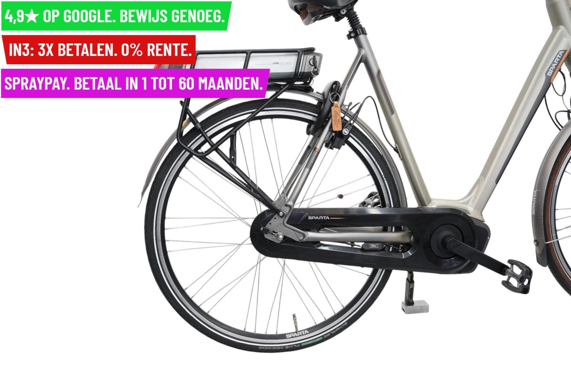 E-Bike Sparta M8i 28"/62cm/8ver - Garantie/Levering, Gebruikt, Sparta, Facebikenl@gmail.com, 55 tot 59 cm