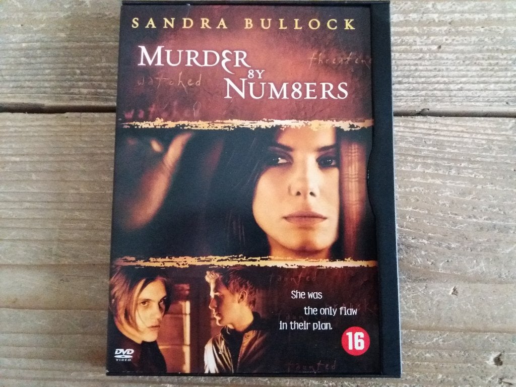Murder by numbers, Sandra Bullock, Ryan Gosling, Ben Chaplin, Engels, Gebruikt, Vanaf 16 jaar, Overige genres