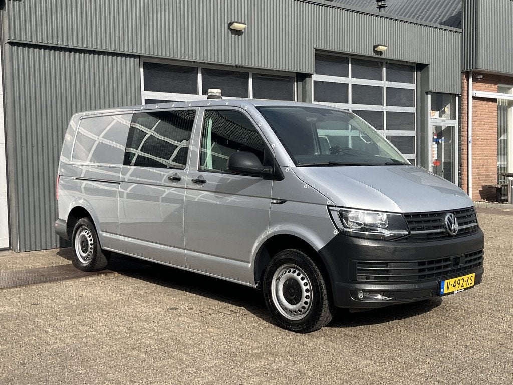 Volkswagen Transporter 2.0 TSI L2H1 Benzine Dubbele Schuifde, Auto's, Bestelauto's, Voorwielaandrijving, Stof, Gebruikt, 4 cilinders