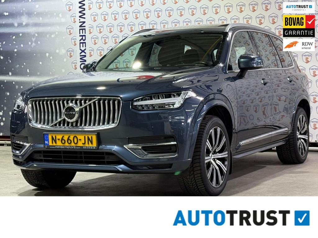 Volvo XC90 2.0 T8 Recharge AWD Inscription Exclusive |Pano|H, 12 maanden, Gebruikt, 4 cilinders, Blauw