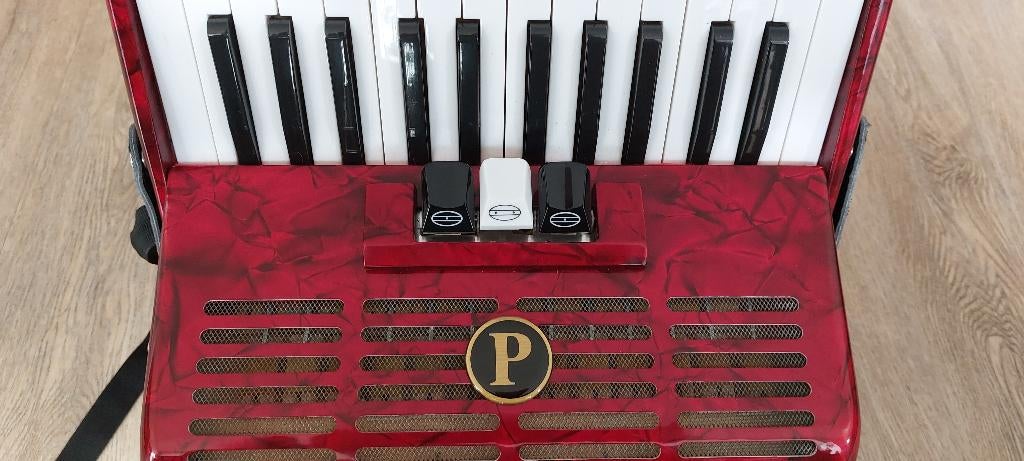 Zeer nette Paganini accordeon, Muziek en Instrumenten, Accordeons, Met koffer, Toetsaccordeon, Ophalen, Overige merken