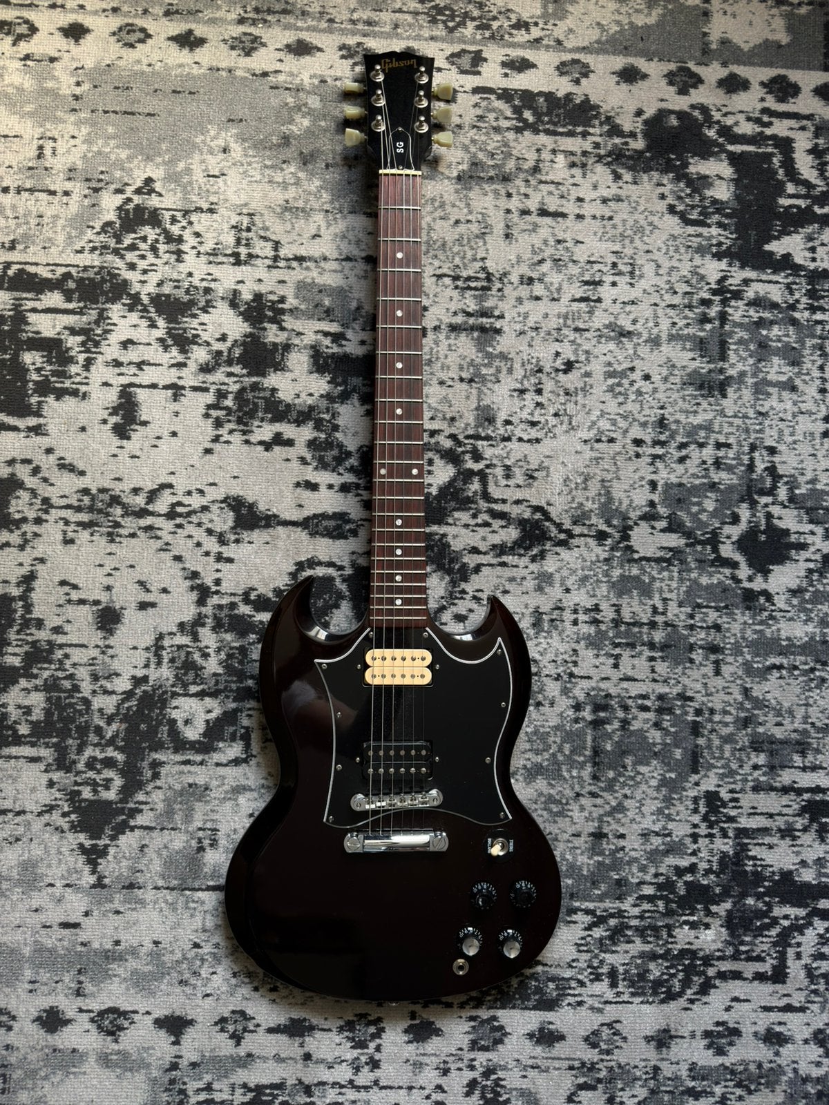 Gibson SG Special 2001 Ebony Stain, Ophalen of Verzenden, Gebruikt, Solid body, Gibson