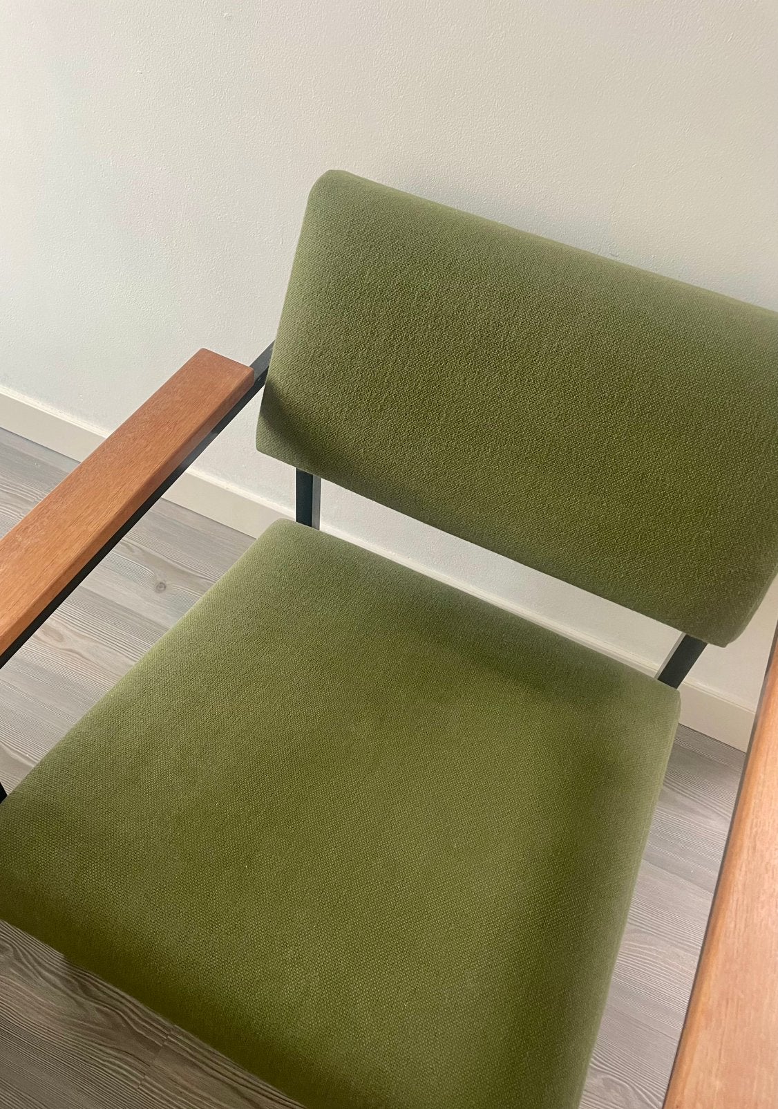 Vintage Gijs van der Sluis armstoel fauteuil, Huis en Inrichting, Ophalen, Overige kleuren, Zo goed als nieuw, Eén