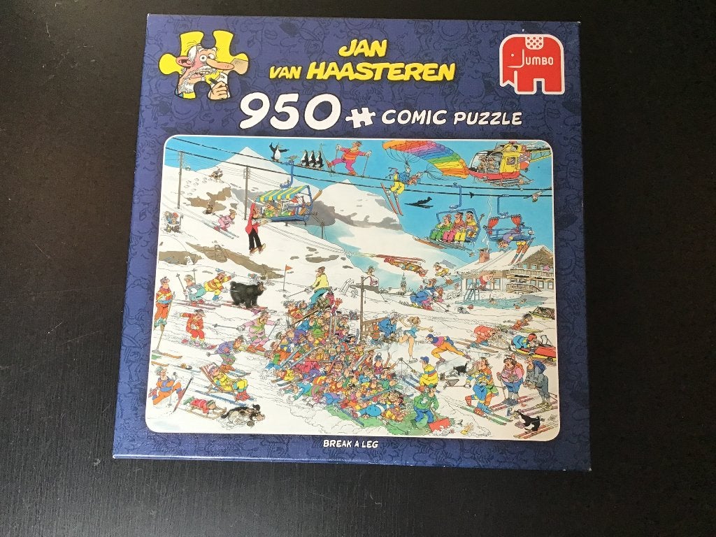 Jan van Haasteren puzzel, Ophalen, Zo goed als nieuw