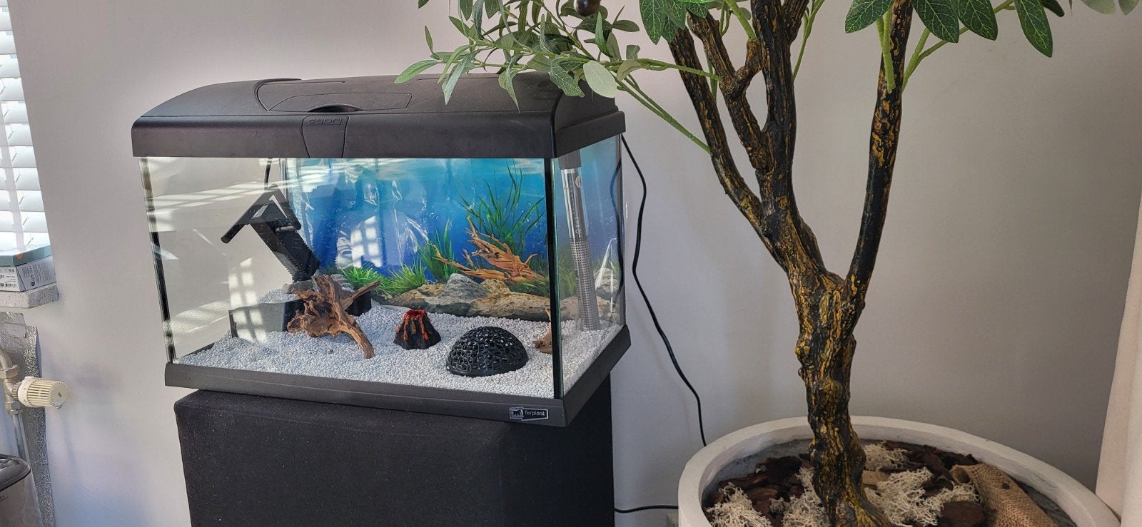 Aquarium Ferplast. Afmetingen 50x26x33 compleet, Ophalen of Verzenden, Zo goed als nieuw, Leeg aquarium