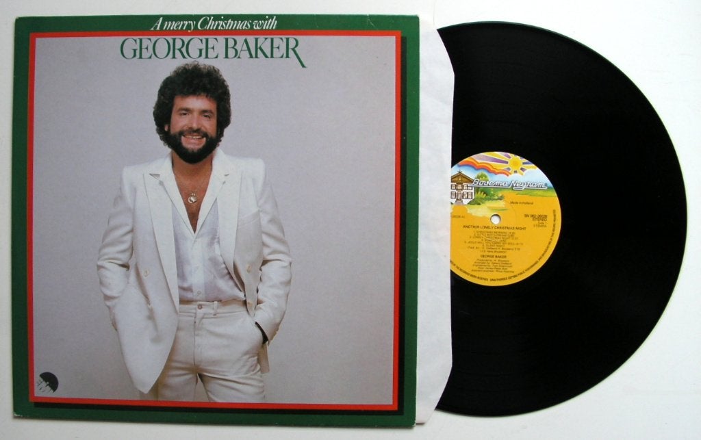 George Baker – A Merry Christmas With George Baker 12 nrs LP, Cd's en Dvd's, Vinyl | Overige Vinyl, Inclusief binnenhoes, Ophalen of Verzenden